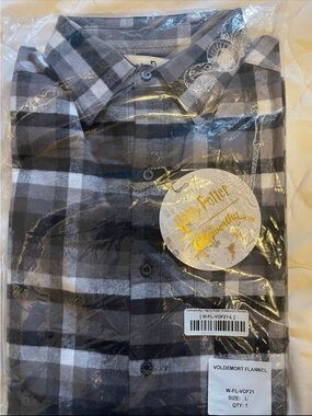 Cakeworthy Harry Potter Voldemort Flannel Shirt